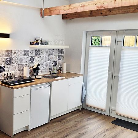 Modernes 1-Zimmer-Apartment Mit Galerie-Schlafkoje Im Skandinavischen Stil Ostenfeld (Nordfriesland) Exterior foto